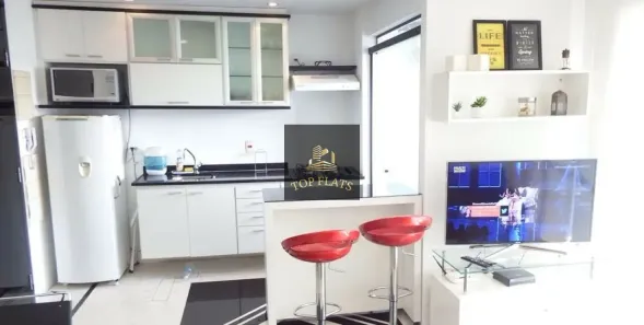 Flat com 1 Quarto para alugar, 41m² no Vila Nova Conceição, São Paulo