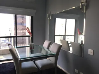 Flat com 1 Quarto para venda ou aluguel, 30m² no Moema, São Paulo