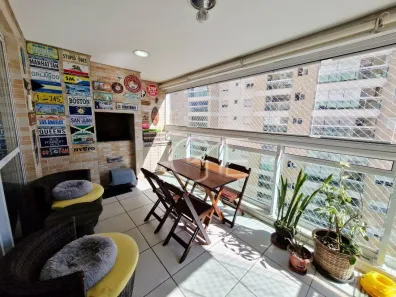 Apartamento com 3 Quartos à venda, 103m² no Ponta da Praia, Santos
