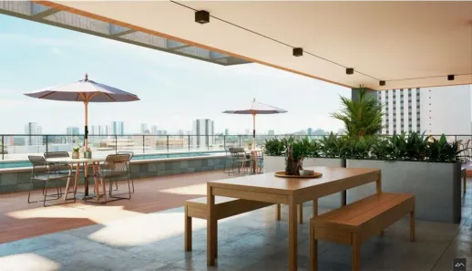 Apartamento com 1 Quarto à venda, 25m² no Boa Vista, Recife