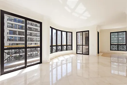 Apartamento com 3 Quartos para alugar, 185m² no Campo Belo, São Paulo