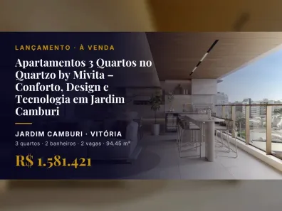 Apartamento com 3 Quartos à venda, 94m² no Jardim Camburi, Vitória