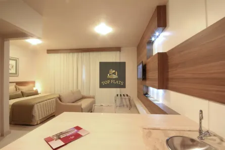 Flat com 1 Quarto para alugar, 28m² no Jardim Paulista, São Paulo