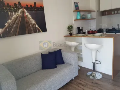 Flat com 1 Quarto para alugar, 33m² no Santo Amaro, São Paulo