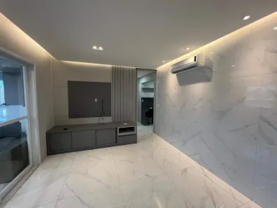 Apartamento com 3 Quartos para alugar, 111m² no Ponta da Praia, Santos
