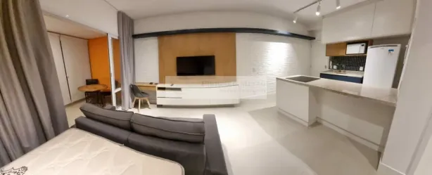 Apartamento com 1 Quarto para alugar, 42m² no Campo Belo, São Paulo