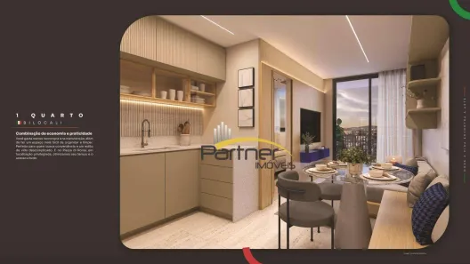 Apartamento com 1 Quarto à venda, 36m² no Água Verde, Curitiba