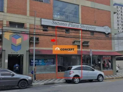 Sala Comercial para alugar, 96m² no Centro, Suzano