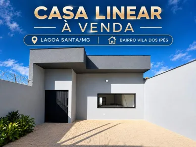 Casa com 3 Quartos à venda, 102m² no Aeronautas, Lagoa Santa