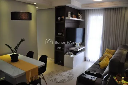 Apartamento com 3 Quartos à venda, 63m² no Residencial Parque da Fazenda, Campinas
