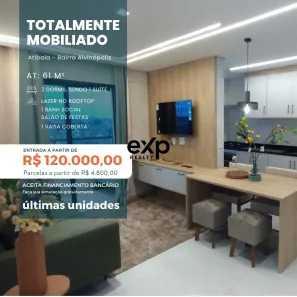 Apartamento com 2 Quartos à venda, 61m² no Alvinópolis, Atibaia