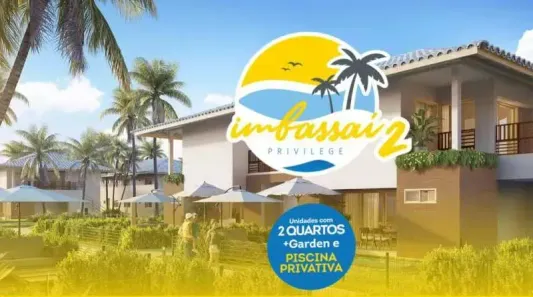 Apartamento com 2 Quartos à venda, 100m² no Imbassaí, Mata de São João