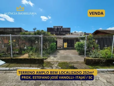 Lote/Terreno à venda, 252m² no São Vicente, Itajaí