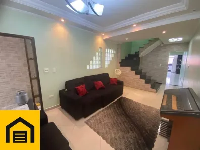 Sobrado com 4 Quartos à venda, 302m² no Parque São Vicente, Mauá
