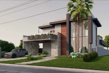 Casa de Condomínio com 3 Quartos à venda, 220m² no , Porangaba