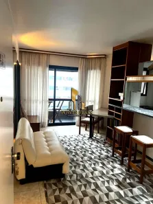Flat com 1 Quarto para alugar, 35m² no Itaim Bibi, São Paulo