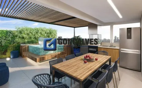 Apartamento com 2 Quartos à venda, 88m² no Paraíso, Santo André