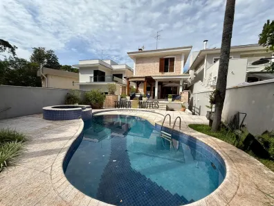 Casa de Condomínio com 3 Quartos para venda ou aluguel, 422m² no Loteamento Residencial Fazenda São José, Valinhos
