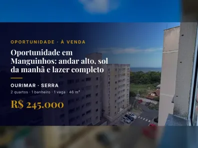 Apartamento com 2 Quartos à venda, 46m² no Ourimar, Serra
