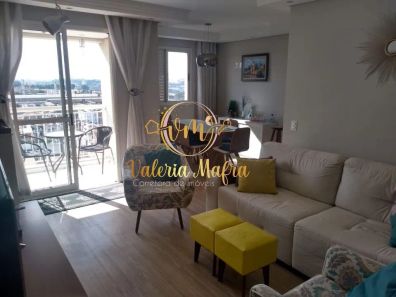 Apartamento com 3 Quartos à venda, 63m² no Piraporinha, Diadema
