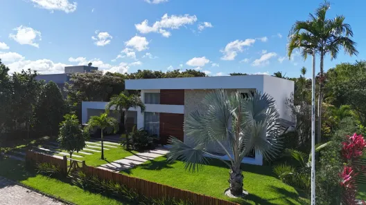 Casa de Condomínio com 3 Quartos à venda, 375m² no Busca Vida (Abrantes), Camaçari