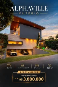 Casa de Condomínio com 5 Quartos à venda, 328m² no Pires Façanha, Eusébio