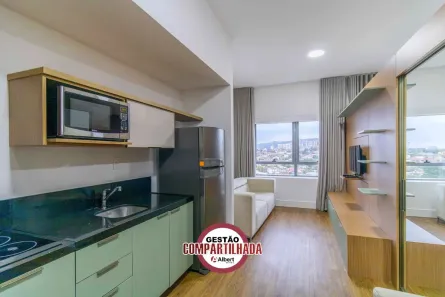 Apartamento com 1 Quarto para venda ou aluguel, 38m² no Chácara das Pedras, Porto Alegre