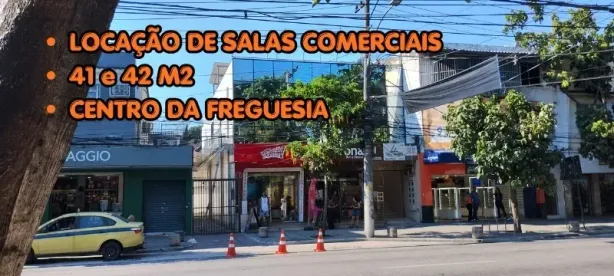 Sala Comercial para alugar, 42m² no Freguesia (Jacarepaguá), Rio de Janeiro