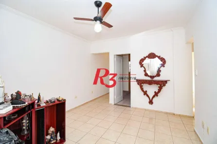 Apartamento com 2 Quartos para alugar, 90m² no Gonzaga, Santos