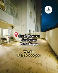 Apartamento com 3 Quartos à venda, 135m² no Ponta Negra, Manaus