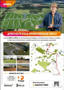 Lote/Terreno à venda, 605m² no , Santo Antônio de Goiás