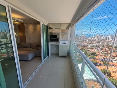 Apartamento com 4 Quartos para alugar, 107m² no Centro, Fortaleza