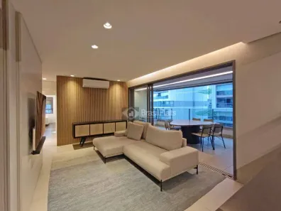 Apartamento com 3 Quartos para alugar, 128m² no Cidade Monções, São Paulo