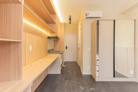Apartamento com 1 Quarto para alugar, 23m² no Vila Cordeiro, São Paulo