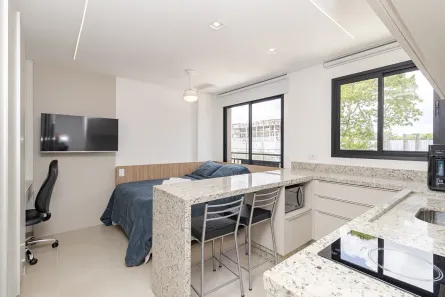 Apartamento com 1 Quarto à venda, 21m² no Prado Velho, Curitiba