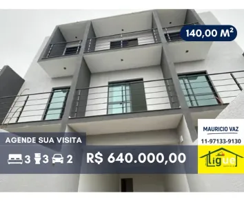 Sobrado com 3 Quartos à venda, 140m² no Cidade dos Bandeirantes, São Paulo