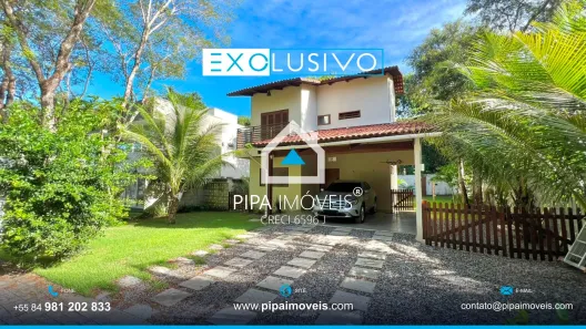 Casa de Condomínio com 3 Quartos à venda, 157m² no Pipa, Tibau do Sul