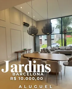 Casa com 3 Quartos para alugar, 153m² no Jardins Barcelona, Senador Canedo