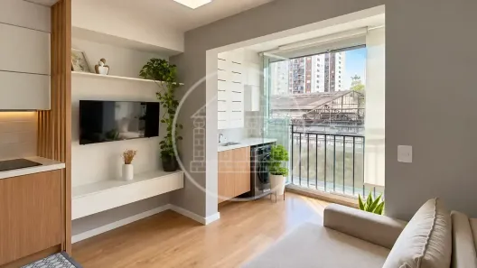 Apartamento com 2 Quartos para alugar, 37m² no Jardim Caravelas, São Paulo