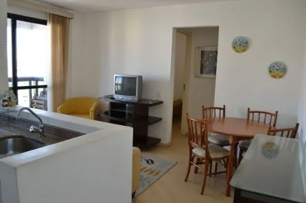 Flat com 1 Quarto para alugar, 40m² no Vila Nova Conceição, São Paulo
