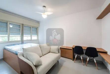 Apartamento com 1 Quarto para alugar, 32m² no Boqueirão, Santos