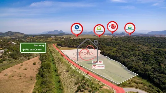 Lote/Terreno à venda, 42000m² no Alphaville, Rio das Ostras