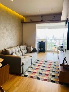 Apartamento com 1 Quarto para alugar, 45m² no Cidade Monções, São Paulo