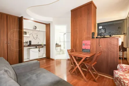 Flat com 1 Quarto à venda, 35m² no Brooklin Paulista, São Paulo
