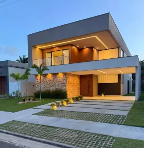Casa de Condomínio com 4 Quartos à venda, 273m² no Alphaville (Abrantes), Camaçari