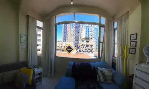 Kitnet com 1 Quarto à venda, 30m² no Itararé, São Vicente
