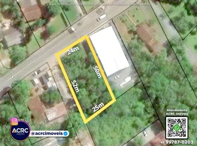 Lote/Terreno à venda, 1224m² no Badenfurt, Blumenau