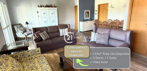 Apartamento com 3 Quartos para alugar, 133m² no Tamboré, Santana de Parnaíba