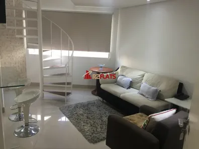 Flat com 1 Quarto para alugar, 45m² no Vila Nova Conceição, São Paulo