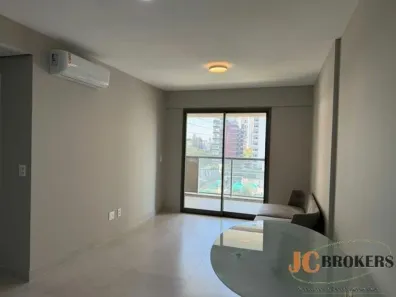Apartamento com 1 Quarto para alugar, 51m² no Indianópolis, São Paulo
